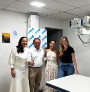 Cibele Moura destina recursos para novo aparelho de raio-X em hospital de Capela