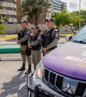 Patrulha Maria da Penha reforça segurança de mulheres durante Carnaval em Alagoas