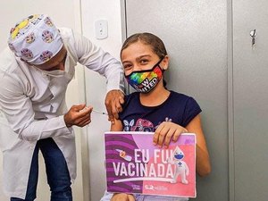 Lagoa da Canoa inicia vacinação contra a covid-19 para crianças entre 8 e 11 anos