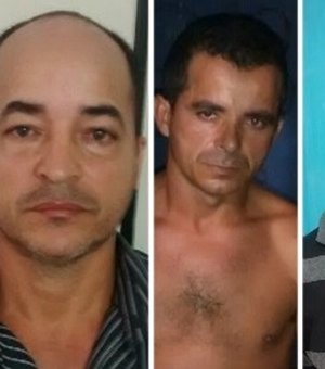 Operação policial prende três acusados de homicídios no interior
