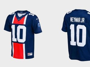 Super Bowl? PSG lança camisa de futebol americano para Neymar