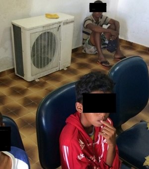 Menores de 11, 13 e 17 anos são apreendidos após roubarem moto no Sertão