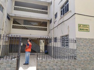 Defesa Civil recomenda isolamento de prédios no Pinheiro, em Maceió