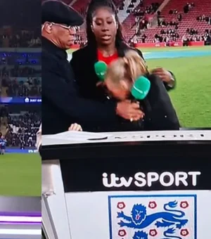 Comentarista desmaia ao vivo durante jogo e transmissão é cortada