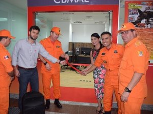 Corpo de Bombeiros instala sala de atendimento no Garden Shopping Arapiraca