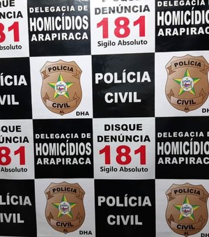 Acusado de matar idosa é preso por policiais da Delegacia de Homicídios de Arapiraca