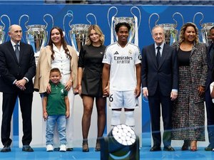 Endrick no Real Madrid: choro do pai e 'carinho' no irmão marcam apresentação