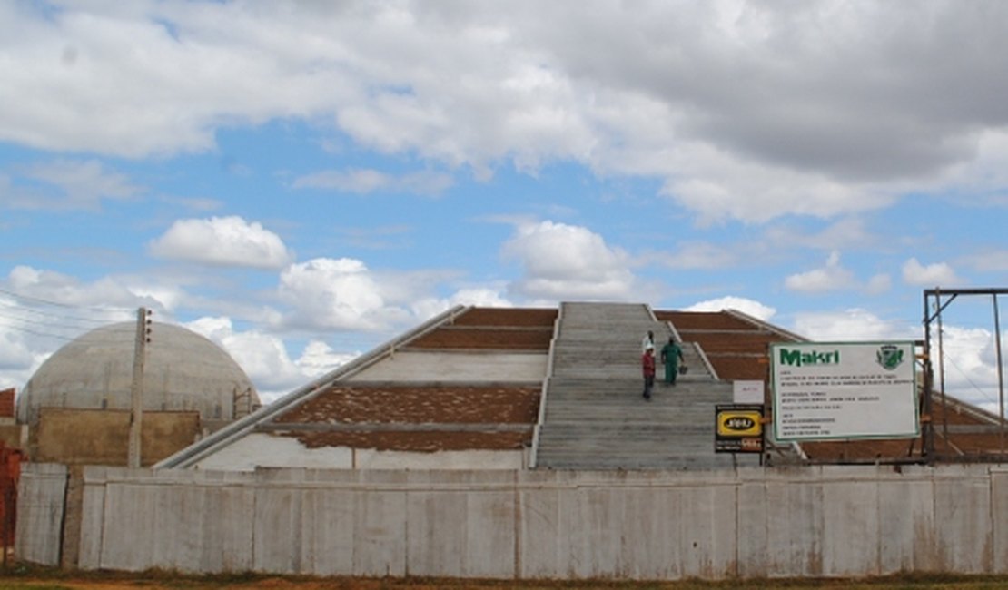 Obras do Planetário de Arapiraca entram na reta final