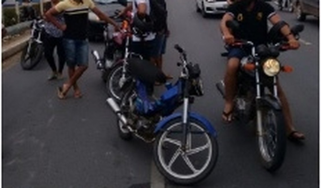 Arapiraca registra três acidentes de motos em menos de 12 horas neste fim de semana