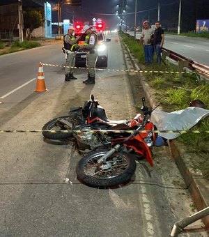Motociclista morre no trecho urbano da rodovia AL 220 em Arapiraca