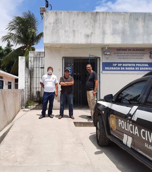 Polícia prende morador de rua acusado de assassinato na Barra de São Miguel