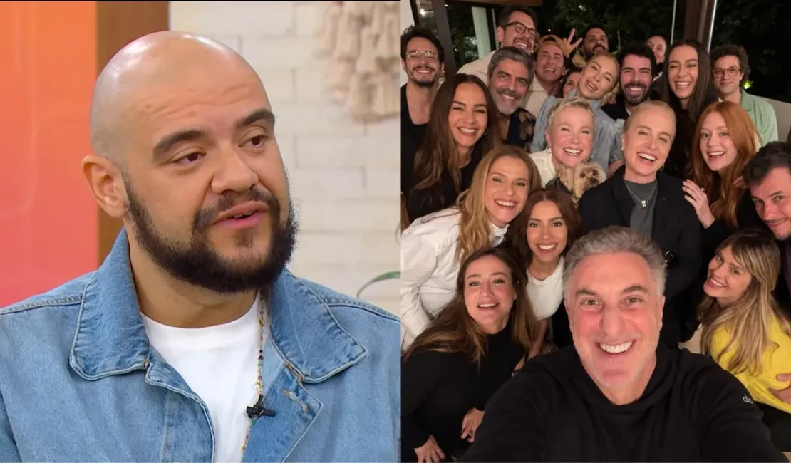 Gominho alfineta selfie de famosos de Luciano Huck
