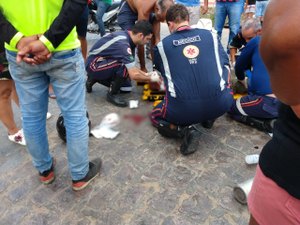 Homem fica gravemente ferido após colisão de motocicletas em Arapiraca