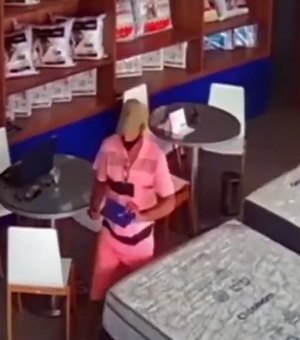 Homem se finge de cliente para furtar loja de colchões na Serraria