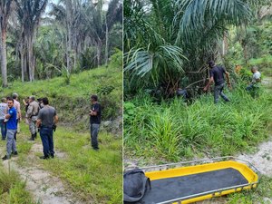 Homem é encontrado morto em mata de Rio Largo com sinais de execução