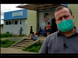 [Vídeo] Prefeitura prepara UBS para aplicar testes de Covid-19, mas não manda EPIs