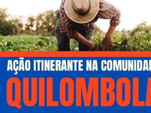 Prefeitura de Palmeira leva serviços para comunidade quilombola na zona rural do município