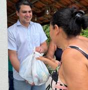 Prefeito Eduardo Bulhões inicia distribuição do Peixe da Semana Santa para 12.500 famílias santanenses