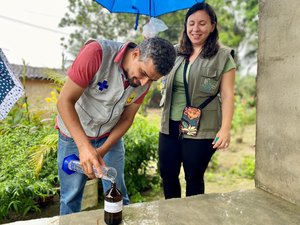 Sesau realiza Programa de Vigilância em Saúde de Populações Expostas a Agrotóxicos em Arapiraca e Taquarana