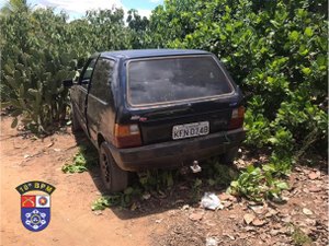 Veículo roubado durante assalto cometido em Arapiraca é localizado em Igaci 