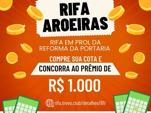 Rifa Solidária arrecada fundos para a reforma da portaria do Residencial Aroeiras em Arapiraca