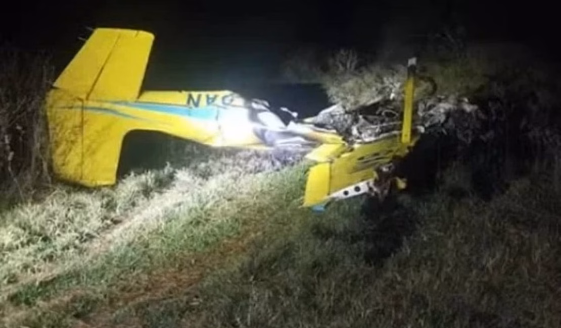 Avião caiu em fazenda usada nas gravações da novela Pantanal