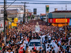 Prefeito Luciano Barbosa recebe pároco da Concatedral e celebra parceria para Festa da Padroeira