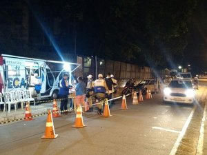 Motorista é preso por embriaguez ao volante durante operação Lei Seca