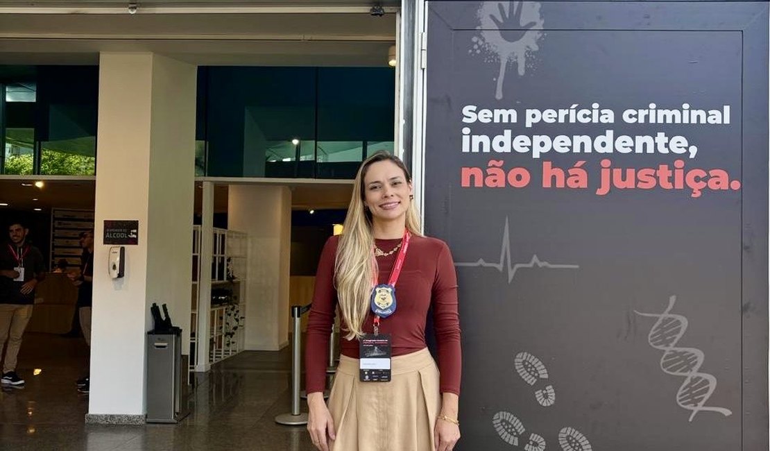 Perita do Instituto de Criminalística do Agreste participa de curso avançado e congresso técnico em São Paulo