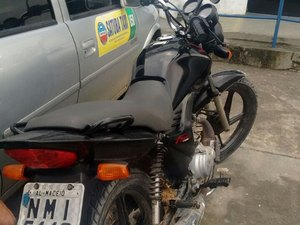 Polícia prende jovem e apreende adolescente acusados de roubos em Satuba