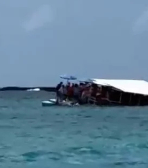 Bebê de cinco meses está entre as vítimas do naufrágio de catamarã em Maragogi