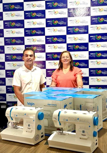 Prefeitura de São Sebastião adquire novas máquinas de costura para cursos profissionalizantes