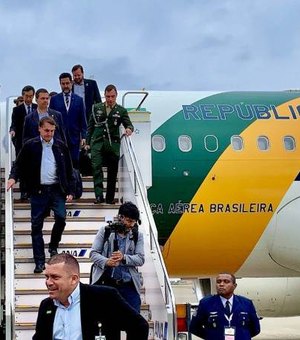 No Japão, Bolsonaro comenta crise no PSL: ‘O bem vencerá o mal’