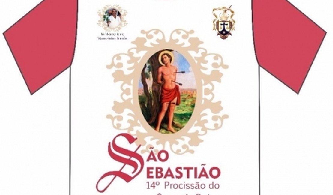 Procissão dará início a Festa de São Sebastião