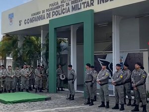 Comandante da Polícia Militar de Alagoas elogia desempenho da 5ª Companhia Independente; sociedade reconhece trabalho exercido pelos militares