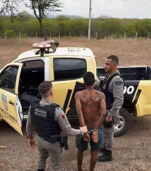 Homem é contido por populares e polícia descobre no Sertão que ele era forgadio por assassinato