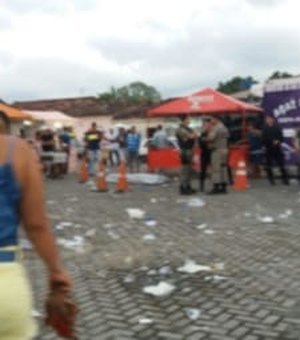 Tiroteio em festa de emancipação política deixa dois feridos em Murici