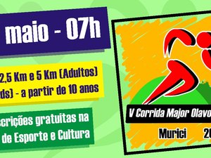Cidade de Murici promoverá corrida para celebrar 125 anos de emancipação 