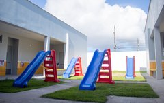 Creche terá playgrounds para as crianças