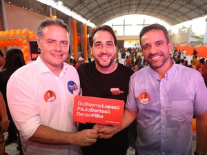 Guilherme Lopes leva milhares de pessoas para o lançamento da sua pré-candidatura