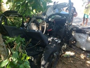 Número de mortos em acidente na AL-105 sobe para quatro