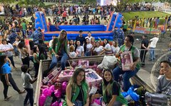 Prefeito de Igaci, Petrúcio Barbosa, participa da festa das crianças no município