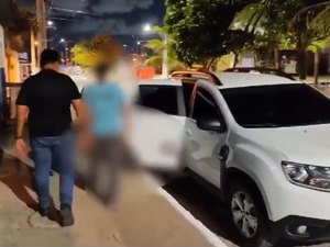 [Vídeo] Preso acusado de tentar matar rival em briga por casa invadida