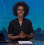 Maju Coutinho estreia na bancada do JN e se torna primeira mulher negra a apresentar o telejornal