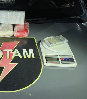 Polícia apreende quatro quilos de drogas e liberta mulher em cárcere privado na Forene
