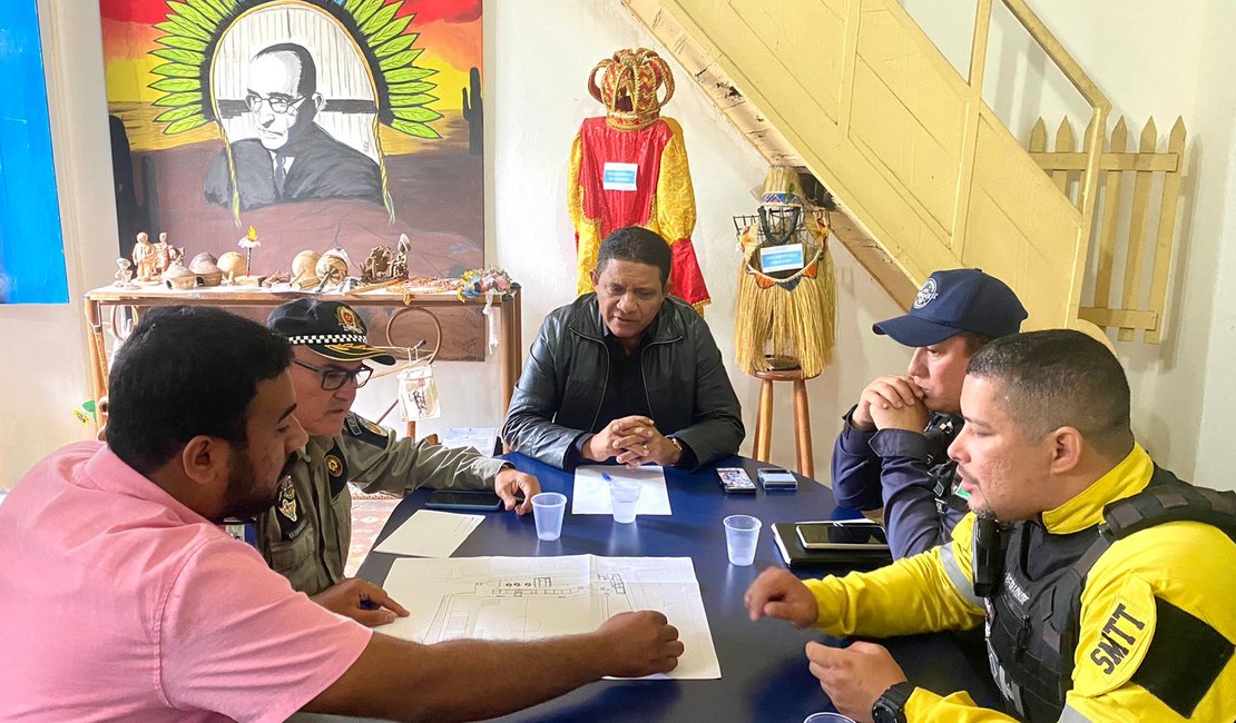 Prefeitura alinha plano de segurança e contingência para o Festival de Inverno de Palmeira dos Índios