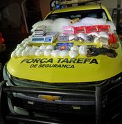 Homem é preso em laboratório de cocaína durante operação deflagrada pela polícia em Arapiraca