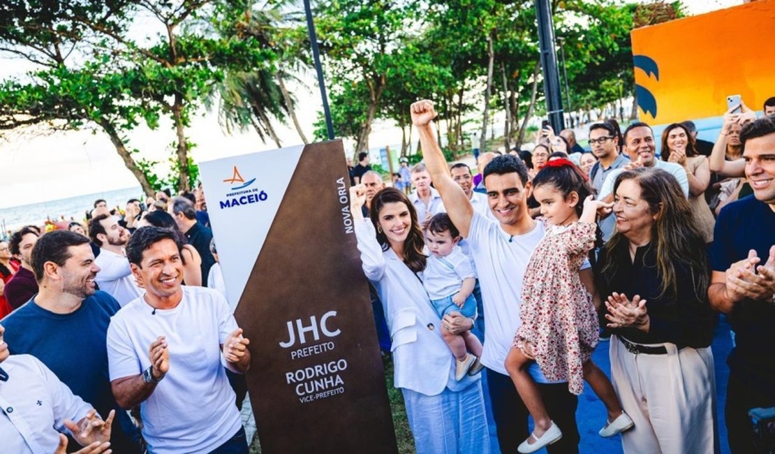 JHC entrega Nova Orla de Jaraguá e área transforma-se em novo cartão-postal de Maceió