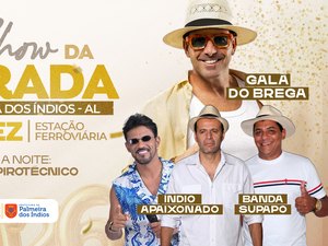 Show da Virada em Palmeira dos Índios promete receber 2026 com muita música e alegria