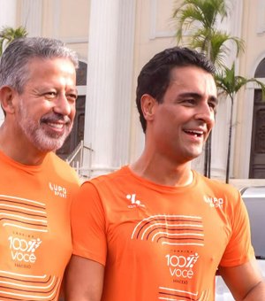 Arthur Lira participa com JHC da Corrida 100% Você e celebra Emancipação de Alagoas